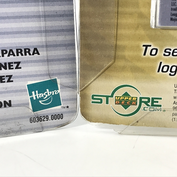 実際に弊社で買取させて頂いた【未開封】ハズブロ/アッパーデック トロイグロース/パットバレル ボブルヘッドフィギュア/カード付き 2点セットの画像 5枚目