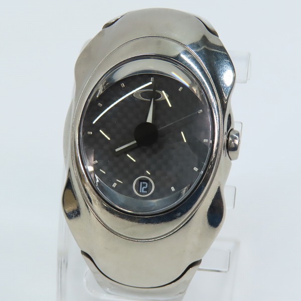 実際に弊社で買取させて頂いたOAKLEY/オークリー TIME BOMB/タイムボム X METAL BOX 腕時計の画像 1枚目