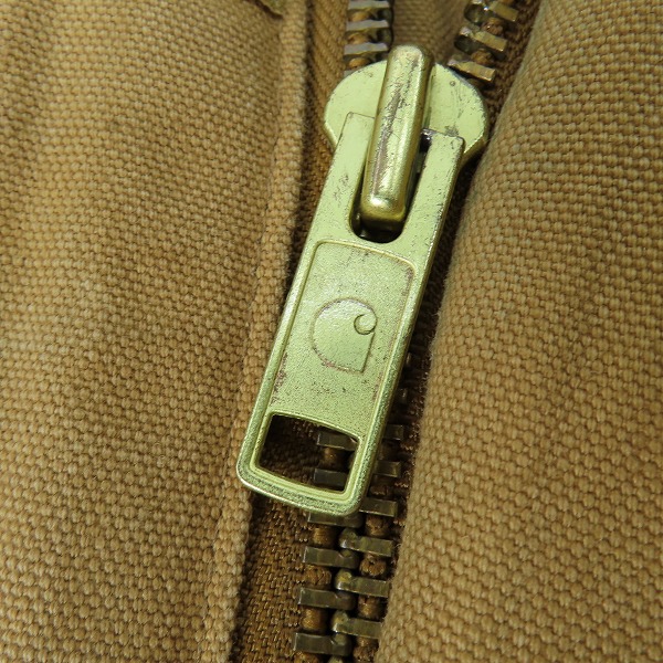 実際に弊社で買取させて頂いたCarhartt/カーハート トラディショナルコート ダック地 ワークジャケットの画像 6枚目