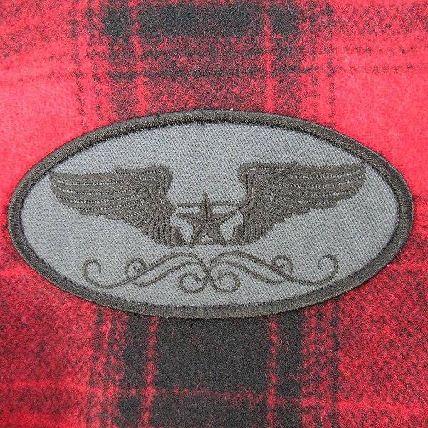 実際に弊社で買取させて頂いたTHE FLAT HEAD/ザフラットヘッド HARD BIRD ウール ジャケット 38の画像 3枚目