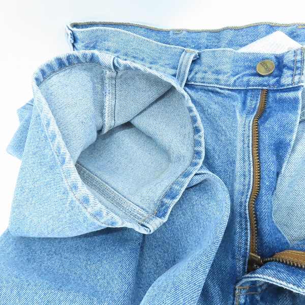 実際に弊社で買取させて頂いたCarhartt/カーハート ジップフライ デニムパンツ/40×32の画像 4枚目
