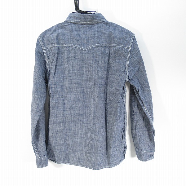 実際に弊社で買取させて頂いたTHE FLAT HEAD/ザフラットヘッド ワークシャツ 36の画像 1枚目