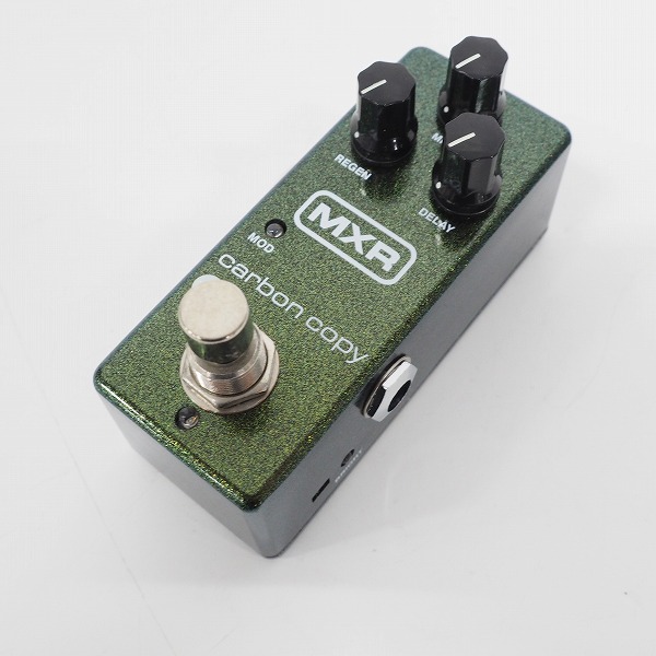 実際に弊社で買取させて頂いた【美品】MXR/エムエックスアール M299 Carbon Copy Mini  アナログディレイ エフェクター/動作確認済み