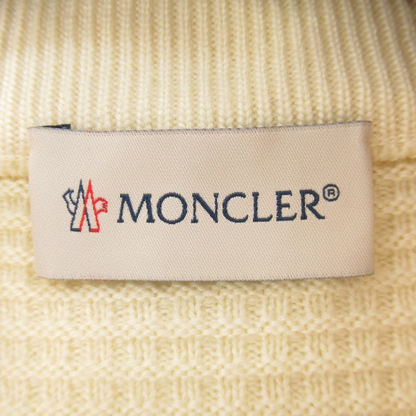 実際に弊社で買取させて頂いた【JPタグ】MONCLER/モンクレール CARDIGAN TRICOT ニット /ナイロン切り替え カーディガン/ダウンジャケット G20919B00002/Mの画像 2枚目