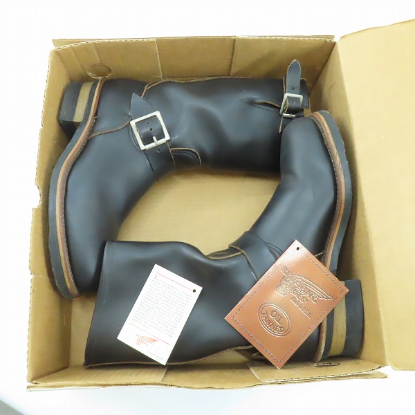 実際に弊社で買取させて頂いたRED WING/レッドウィング レザーエンジニアブーツ 2268 /6.5の画像 8枚目