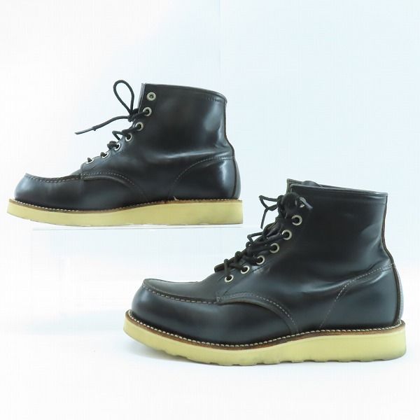 実際に弊社で買取させて頂いたRED WING/レッドウィング 羽タグ アイリッシュセッター モックトゥ ブーツ 8179 /7の画像 3枚目