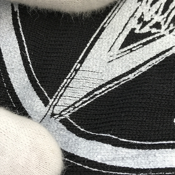 実際に弊社で買取させて頂いたVERSUS VERSACE/ヴェルサスヴェルサーチ ENEMY WITHIN ニットカットソー /38の画像 6枚目