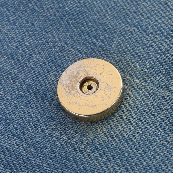 実際に弊社で買取させて頂いたCOACH/コーチ デニム ショルダーバッグ/C3325の画像 8枚目