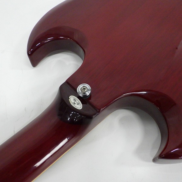 実際に弊社で買取させて頂いた★Maison/メイソン SGスタンダードType エレキギター セットネックの画像 9枚目