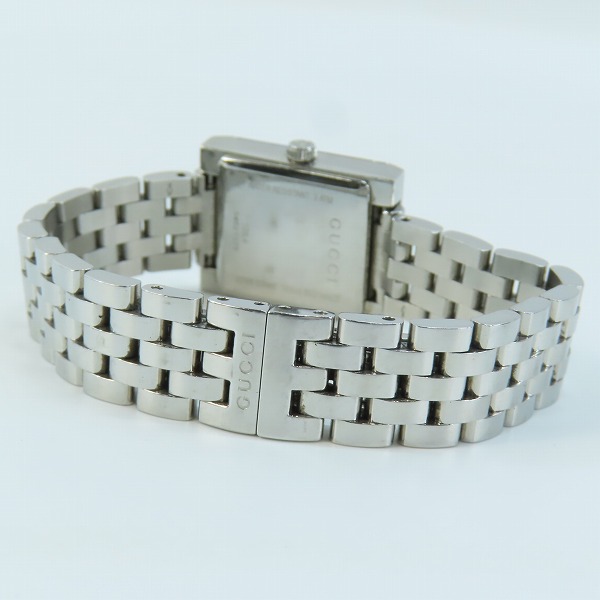 実際に弊社で買取させて頂いたGUCCI/グッチ ブルーシェル文字盤 石付き クォーツ/ウォッチ/時計【動作未確認】の画像 2枚目