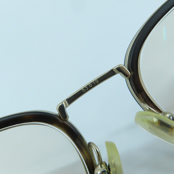 実際に弊社で買取させて頂いたBVLGARI/ブルガリ ウェリントン 眼鏡/メガネフレーム/アイウェア 1095 2022の画像 6枚目