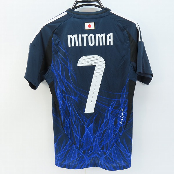 実際に弊社で買取させて頂いた【未使用】Y-3/ワイスリー ヨウジヤマモト×アディダス サッカー日本代表 2024 ホーム レプリカユニフォーム IU0964 三笘薫/Sの画像 1枚目