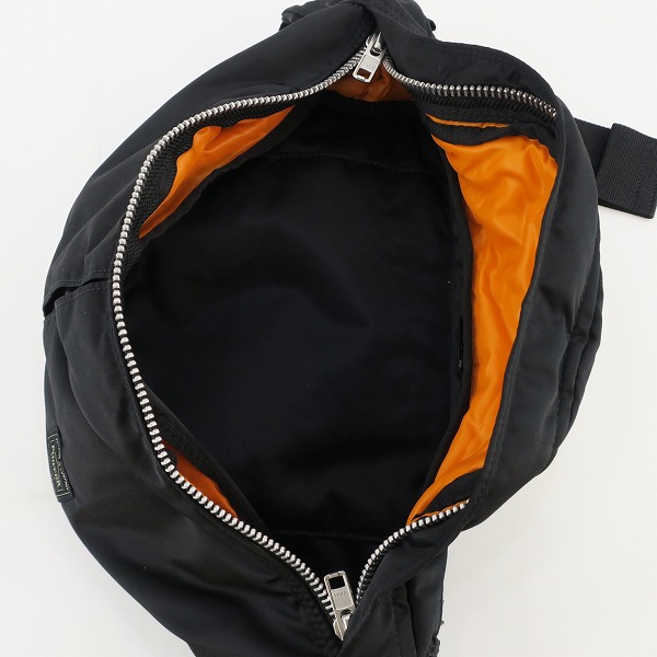 実際に弊社で買取させて頂いた(1)PORTER/ポーター TANKER タンカー WAIST BAG ウエストバッグ ブラックの画像 3枚目