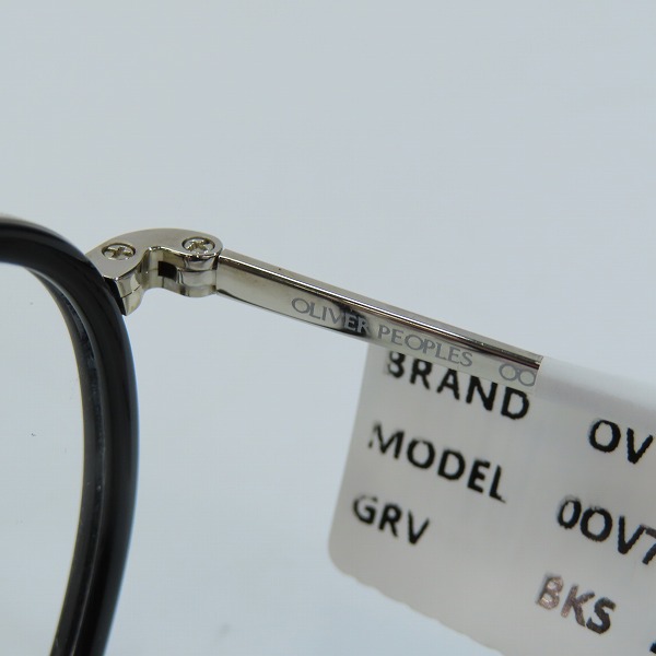 実際に弊社で買取させて頂いた(3)OLIVER PEOPLES/オリバーピープルズ　MP-2 雅 limited Edition MP-2 眼鏡/メガネフレーム/アイウェアの画像 4枚目