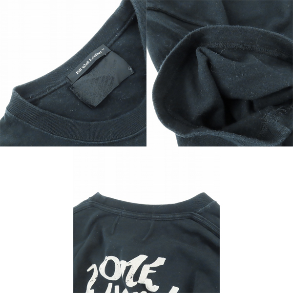 実際に弊社で買取させて頂いたRoen×BILL WALL LEATHER/ビルウォールレザー×ロエン シルバーチャーム付き プリント Tシャツ 78147803 /50の画像 8枚目