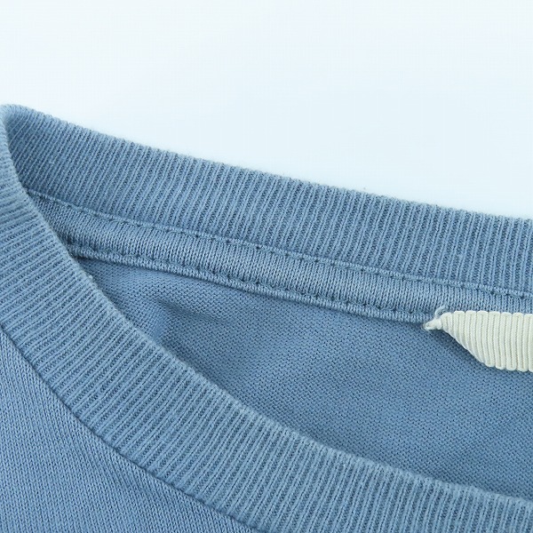 実際に弊社で買取させて頂いたAURALEE/オーラリー 長袖Tシャツ ブルーグレー系/3の画像 5枚目
