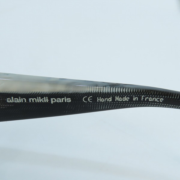 実際に弊社で買取させて頂いたalain mikli/アランミクリ メガネフレーム/アイウェア A0125-18の画像 4枚目