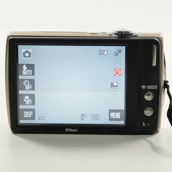 実際に弊社で買取させて頂いたNikon/ニコン COOLPIX S230 クールピクス コンパクトデジタルカメラ 動作確認済みの画像 4枚目