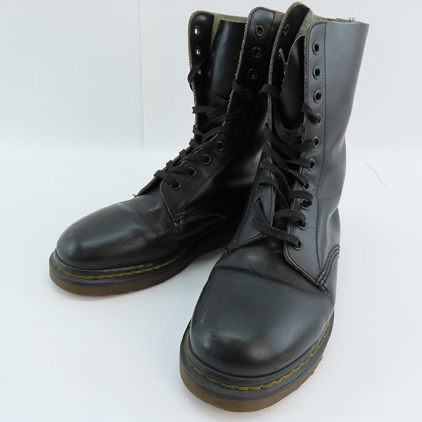 実際に弊社で買取させて頂いたDr.Martens/ドクターマーチン ENGLAND製 10ホール レースアップブーツ