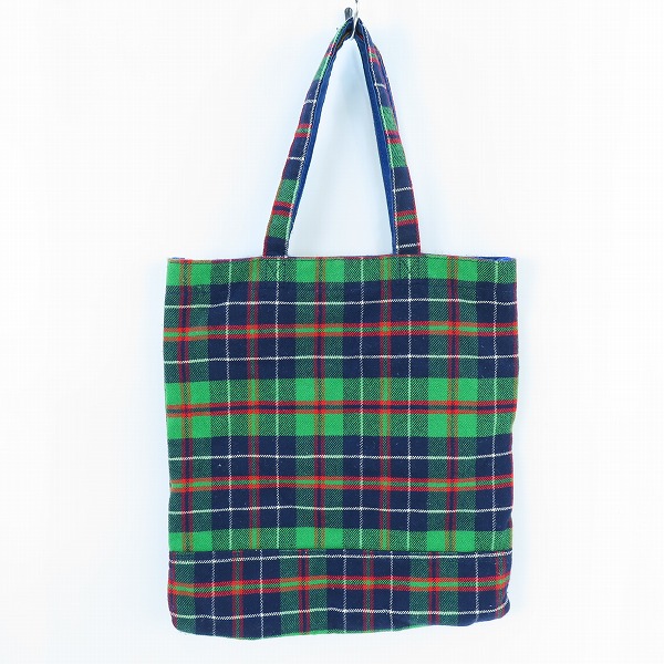 実際に弊社で買取させて頂いたHEAD PORTER/ヘッドポーター トートバック チェックの画像 1枚目