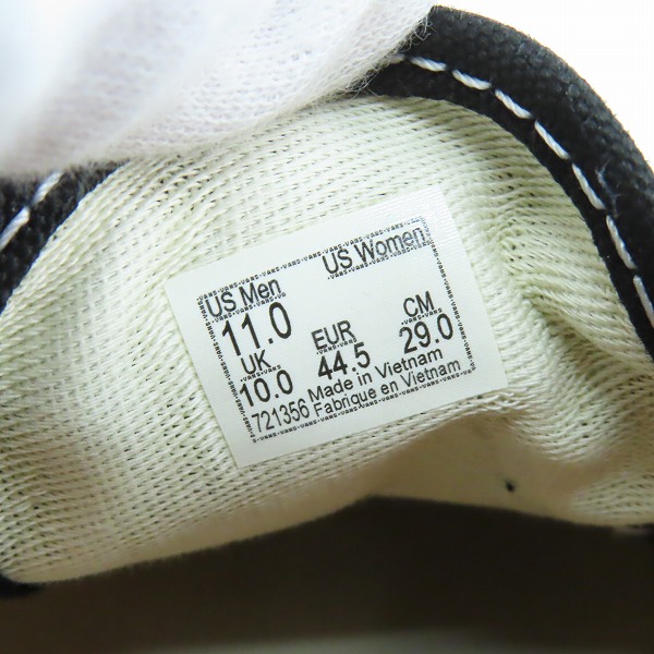 実際に弊社で買取させて頂いたVANS×WACKO MARIA/バンズ×ワコマリア Og Authentic Lx ローカットスニーカー レコード柄 ピンク/29の画像 5枚目