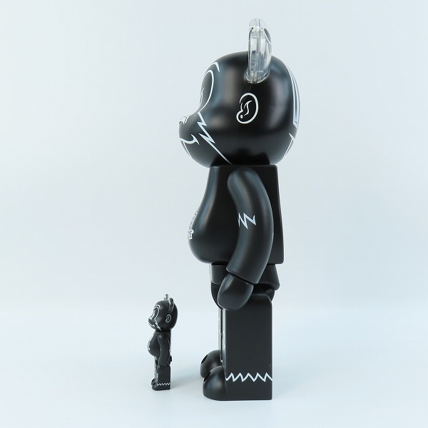 実際に弊社で買取させて頂いたMEDICOM TOY/メディコムトイ BE@RBRICK/ベアブリック  XLARGE×DFACE 100％&400％の画像 2枚目