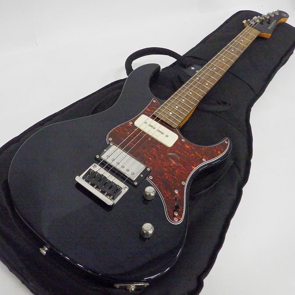 実際に弊社で買取させて頂いた★YAMAHA/ヤマハ PACIFICA/パシフィカ PAC611HFM TBL ダンカン製PU・コイルタップ搭載 ギグケース付