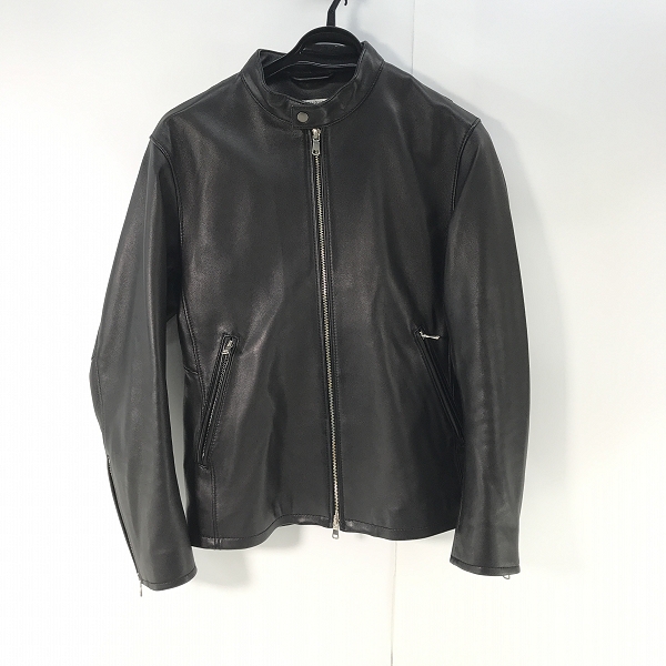 実際に弊社で買取させて頂いたBEAUTY&YOUTH UNITED ARROWS/ユナイテッドアローズ シープレザー シングルライダースジャケット 1225-199-9462/M