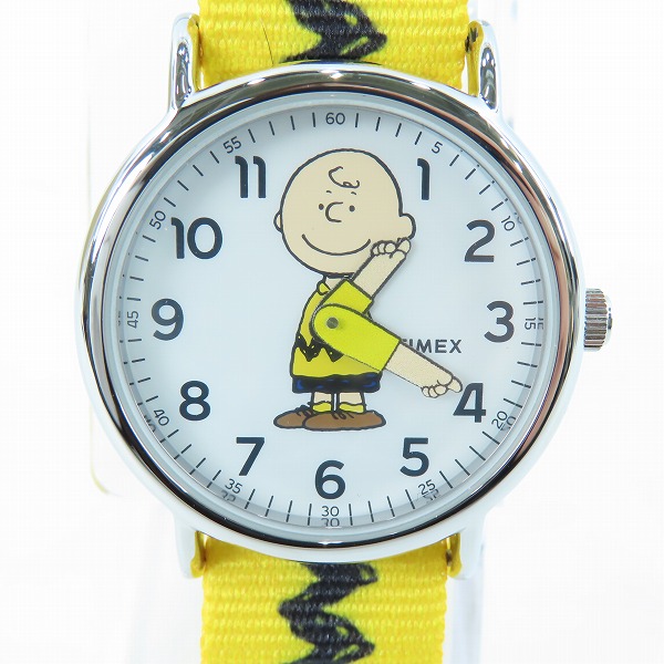 実際に弊社で買取させて頂いたTIMEX×PEANUTS/タイメックス×ピーナッツ チャーリーブラウン 腕時計 TW-2R41100