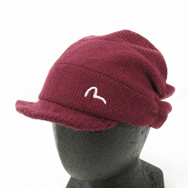 実際に弊社で買取させて頂いたEVISU/エヴィス ニットキャップ/帽子/日本製