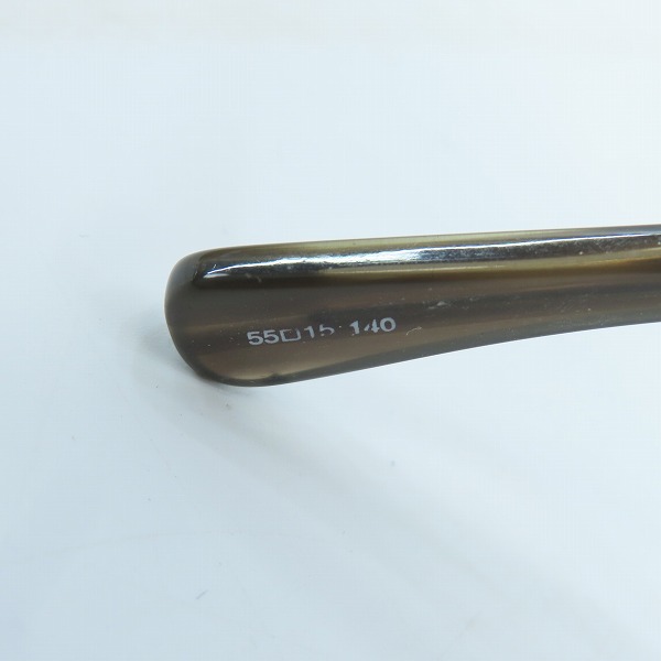 実際に弊社で買取させて頂いたalain mikli/アランミクリ メガネフレーム/アイウェア A0358-08の画像 4枚目