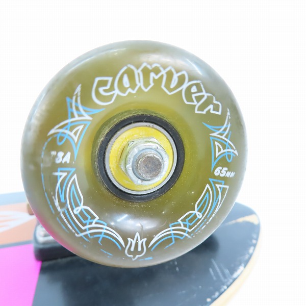 実際に弊社で買取させて頂いたCarver Skateboards/カーバー skl8 boards サーフスケート/スケートボード コンプリートデッキ の画像 4枚目