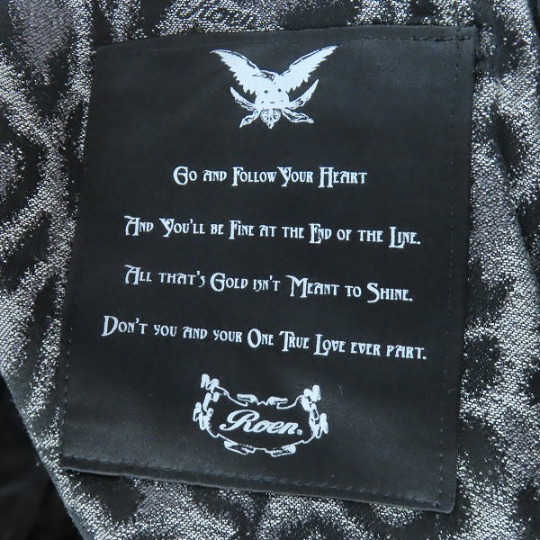 実際に弊社で買取させて頂いたRoen/ロエン ジップポケット ウール カーゴパンツ 70133011 /32の画像 2枚目