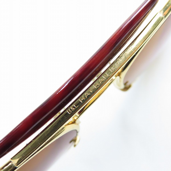 実際に弊社で買取させて頂いたRay-Ban/レイバン B&L/ボシュロム社製 ヴィンテージ/ビンテージ アウトドアーズマン ティアドロップ サングラス/アイウェアの画像 5枚目