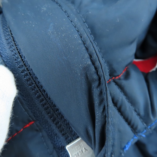 実際に弊社で買取させて頂いたle coq sportif/ルコックスポルティフ ロングコート ダウンコート ロゴ/ネイビー/100-84-7F/QB-580473/Oの画像 6枚目