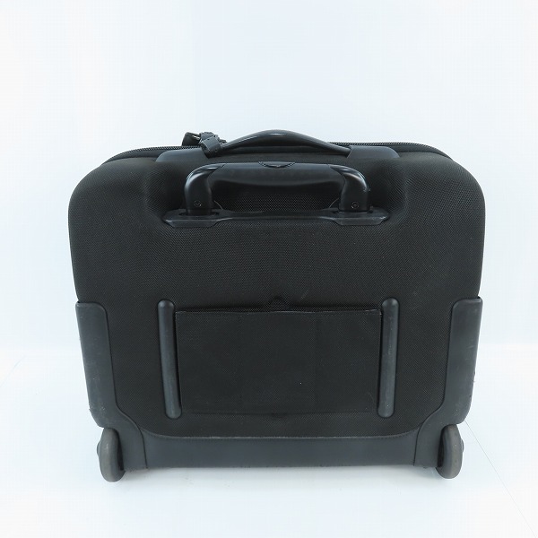 実際に弊社で買取させて頂いたTUMI/トゥミ ALPHA 2輪 コンパクトブリーフケース/キャリーケース ブラック 26124DHの画像 1枚目
