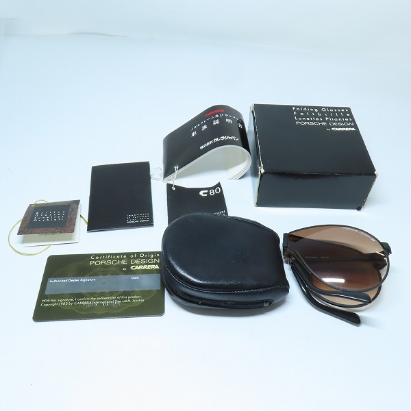 実際に弊社で買取させて頂いたPORSCHE DESIGN by CARRERA/ポルシェデザイン カレラ サングラス 5622の画像 9枚目