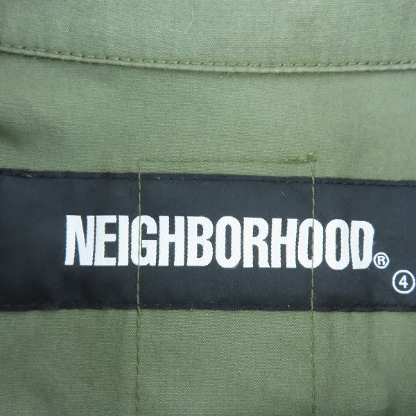 実際に弊社で買取させて頂いたNEIGHBORHOOD/ネイバーフッド 22SS WEATHER SHORT/CN-JK ジャケット 221SPNH-JKM01/Lの画像 2枚目