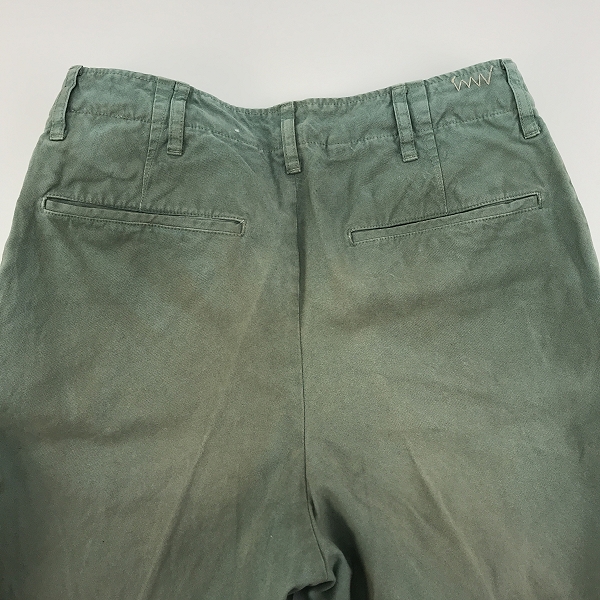 実際に弊社で買取させて頂いたvisvim/ビズビム WMV 泥染め/ダメージ加工 コットンパンツ 0321105008002 00の画像 6枚目