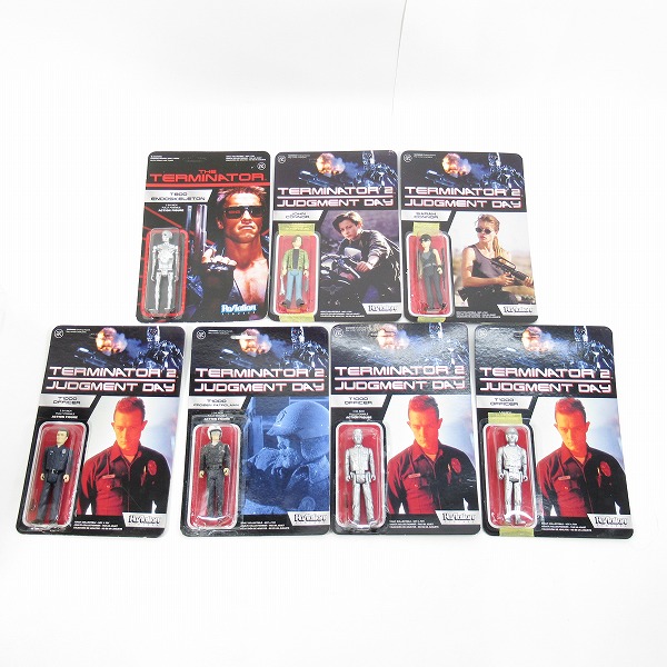 実際に弊社で買取させて頂いた【おまとめ/未開封含】ファンコ Re-Action ターミネーター,2 T800/T1000/ジョン・コナー 他 3-3/4インチフィギュア