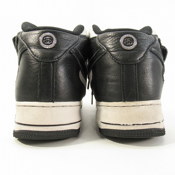 実際に弊社で買取させて頂いたNIKE×STUSSY/ナイキ×ステューシー AIR FORCE 1 '07 MID SP/エアフォース1 ミッド DJ7840-002/28.5の画像 1枚目
