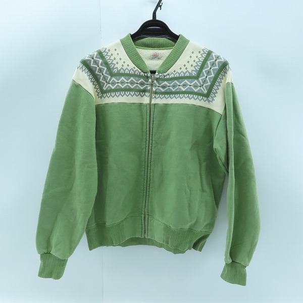 実際に弊社で買取させて頂いた THE FLAT HEAD/フラットヘッド ジップアップ スウェット/Ｌ40-42