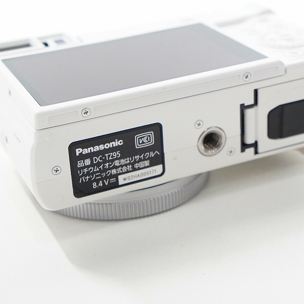 実際に弊社で買取させて頂いたPanasonic/パナソニック LUMIX DC-TZ95 ルミックス コンパクトデジタルカメラ 動作確認済みの画像 6枚目