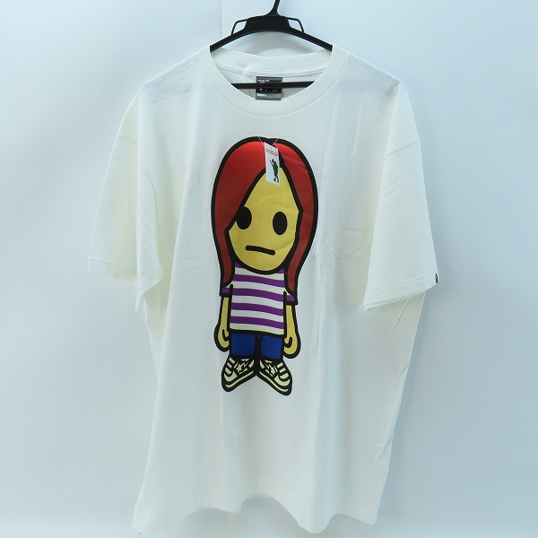 実際に弊社で買取させて頂いた(1)【未使用】A BATHING APE/アベイシングエイプ BAPE HEADS SHOW 2002 CHERIE T-shirt Tシャツ XL 