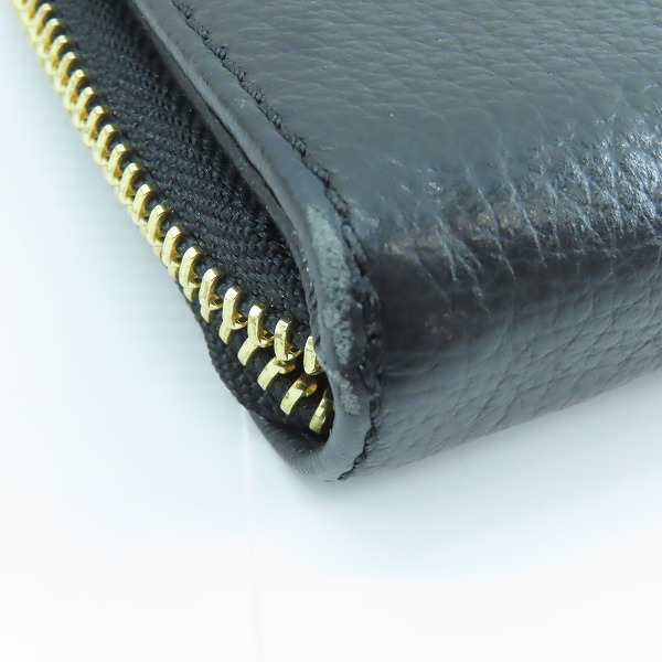 実際に弊社で買取させて頂いたA.P.C./アーペーセー EMMANUEL ZIP WALLET コンパクトウォレット 二つ折り財布 PXBJQ H63087の画像 6枚目