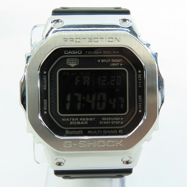 実際に弊社で買取させて頂いたG-SHOCK/Gショック フルメタルケース Bluetooth対応 電波ソーラー/マルチバンド6 腕時計/ウォッチ GMW-B5000-1JFの画像 0枚目
