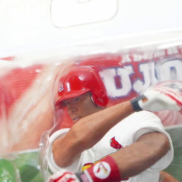 実際に弊社で買取させて頂いた【未開封】McFARLANE TOYS/マクファーレントイズ セントルイス・カージナルス #5 アルバート・プホルス フィギュアの画像 3枚目