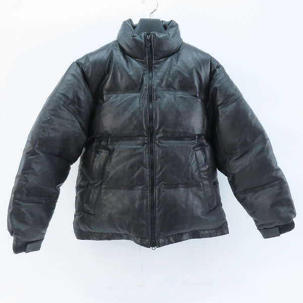 実際に弊社で買取させて頂いたWACKO MARIA/ワコマリア GUILTY PARTIES LEATHER DOWN JACKET レザー レオパード ダウンジャケット/M