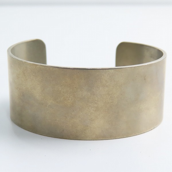 実際に弊社で買取させて頂いたAMP JAPAN/アンプジャパン German Silver Plane Bangle バングル 16AT-355の画像 1枚目