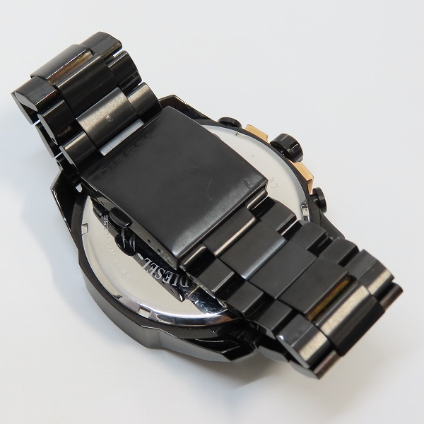 実際に弊社で買取させて頂いたDIESEL/ディーゼル MEGA CHIEF/メガチーフ クロノグラフ DZ-4309【動作未確認】の画像 2枚目